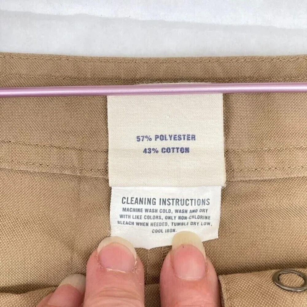 Gap Front Button Lightweight Skirt Cotton Minimalist Classic Prep Neutral 6